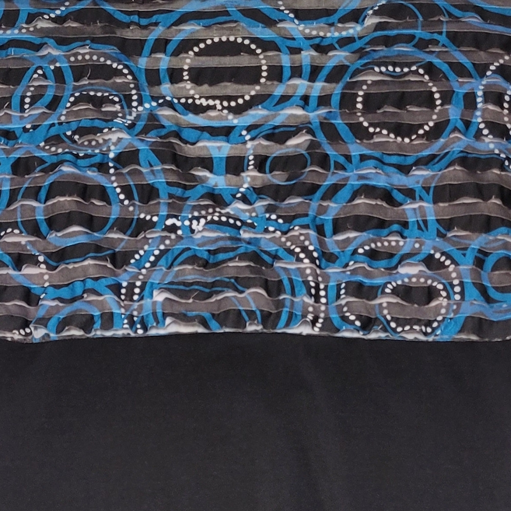 L8teR Sublimated Ruffle Tunic Top - Picture 11 of 11